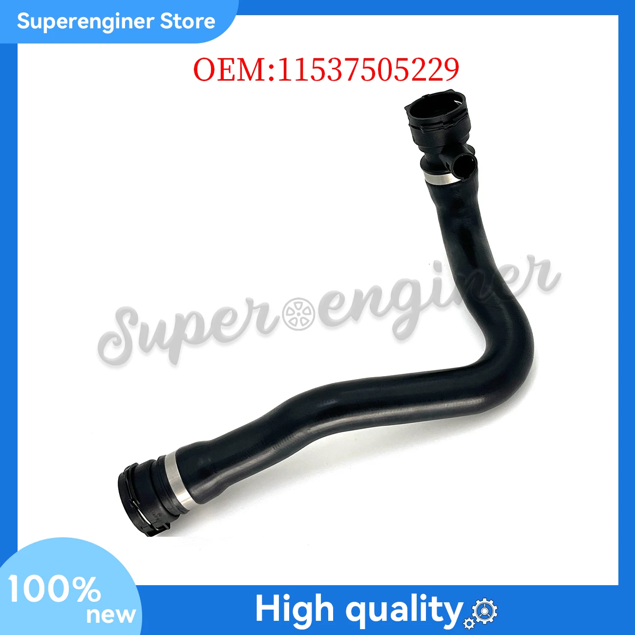 

11537505229 шланг радиатора охлаждающей жидкости двигателя, нижняя сторона для BMW 540i 740i 740iL Z8