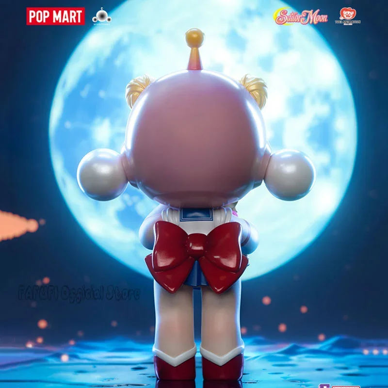 POPMART SKULLPANDA Sailor Moon Series Blind Box Anime Action Figure Guess Bag Ornament Figurines Desktop Dolls Model view 5