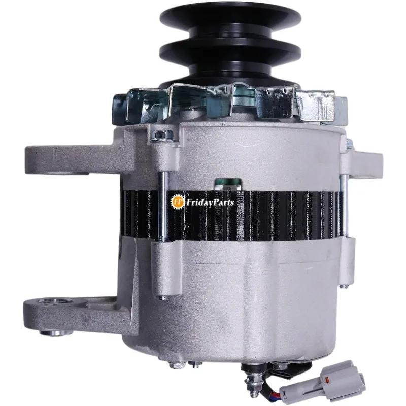 

1PCS Alternator 1812003650 1-81200365-0 for Hitachi Excavator for Isuzu Engine 6BD1 EX200-1 EX200-2 Replacement 24V