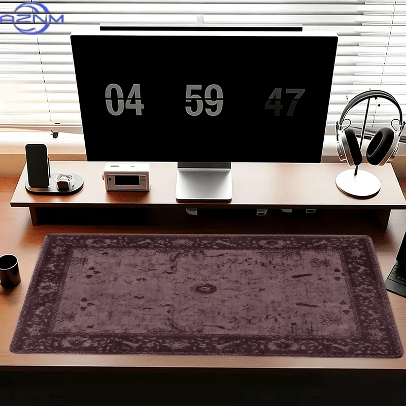 Retro Boho Schreibtischunterla – Retro Gaming Desk Setup Bewertung und Preis