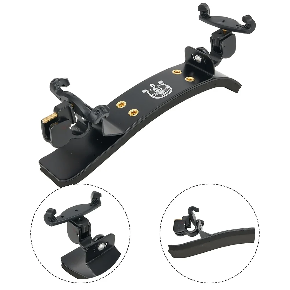 Comfortable German Style Adjustable Violin Shoulder Rest For 3/4 4/4 Violin Fiddle Titanium Alloy Stand For Stability