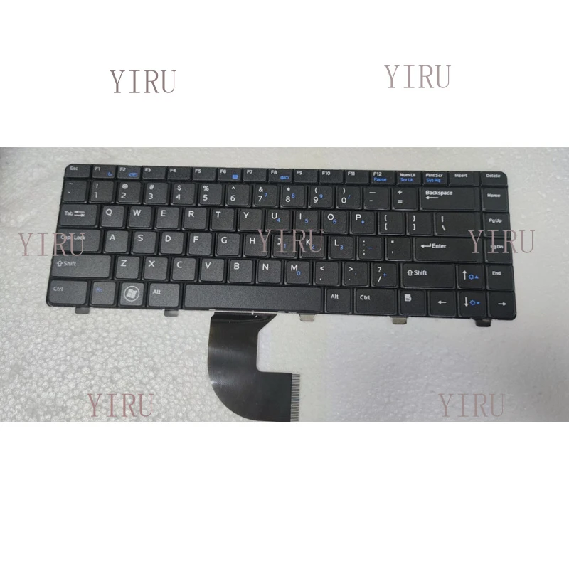 Novo Teclado Preto US para Dell Vostro Séries 3300, 3400 e 3500