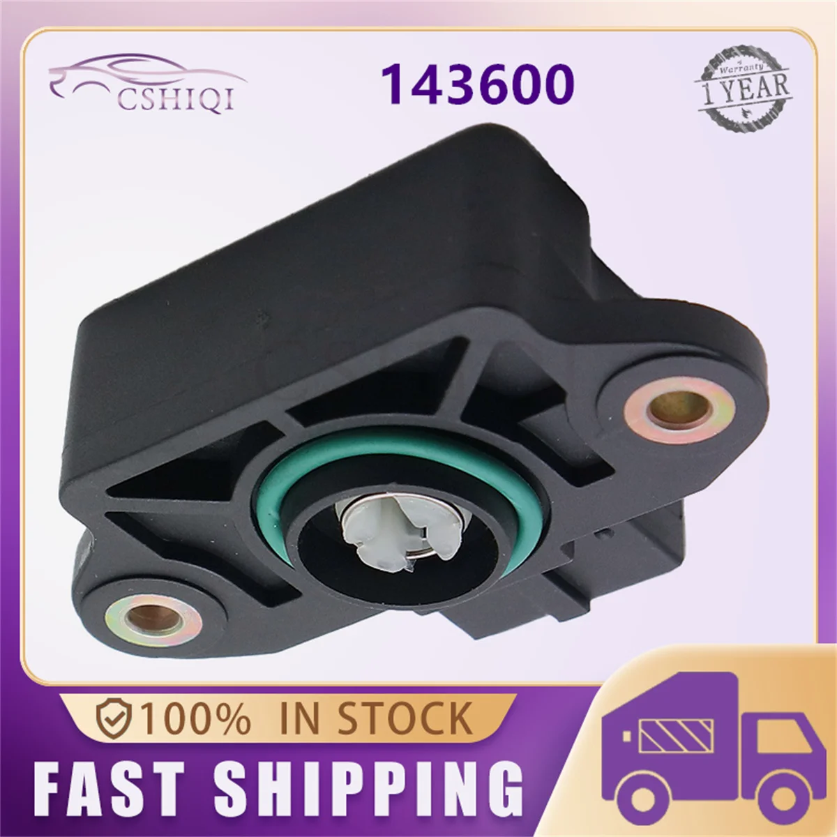 143600 TPS Throttle Position Sensor Automobiles 13631436000 1436000 For BMW E46 318i 1.9L F650 CS (E650) 2001-2005 G650 GS (R13)