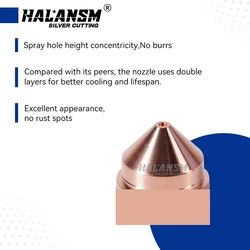 Original Quality Plasma Electrode 220937 220487 Nozzle 220890 220892 420044 220831 220891 220893 shield 420045 220532 220832