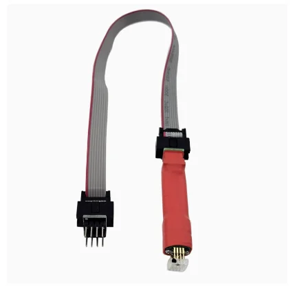 Sonda per test di masterizzazione Ago a molla 1.27 CHIP SOP WSON SOIC VSOP SPI FLASH 8P (lunghezza cavo 30 cm)