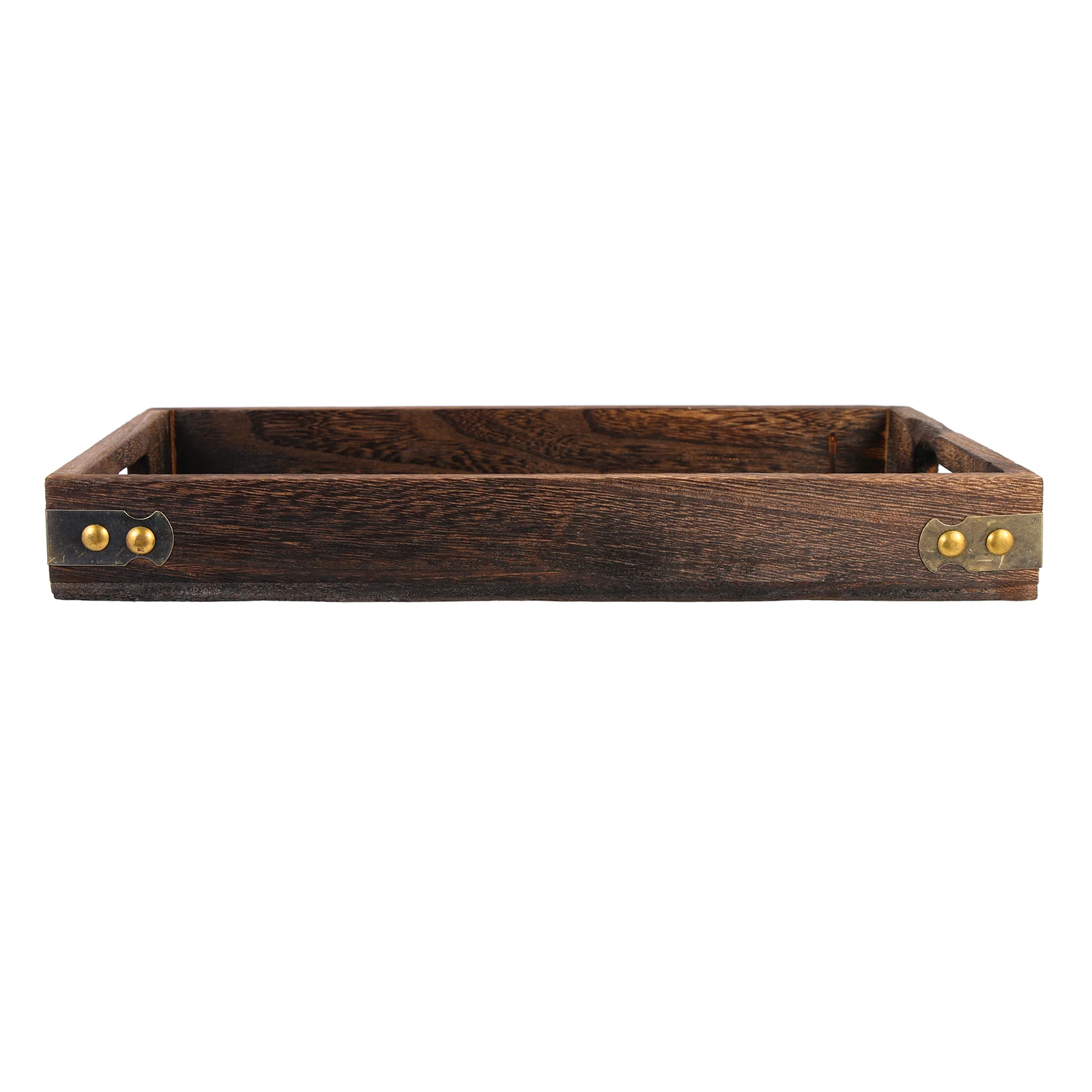 

Solid Wood Small Rectangular Serving Tray for Pizza Bread Fruit Cake Snacks Dishes Parties Gifts Housewarming
