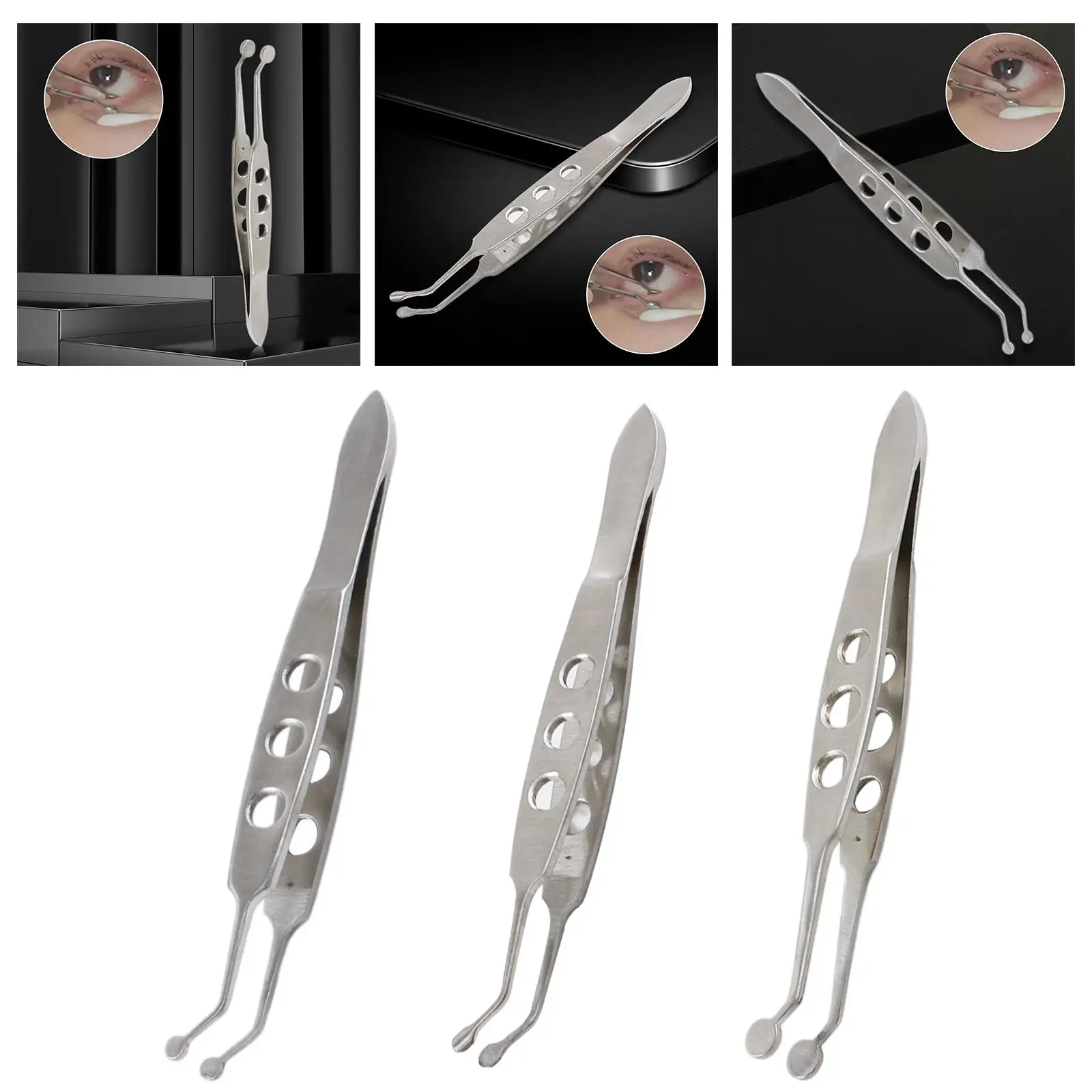 Pinza per pressacavo Meibomian Strumenti oftalmici ad alta precisione per palpebre