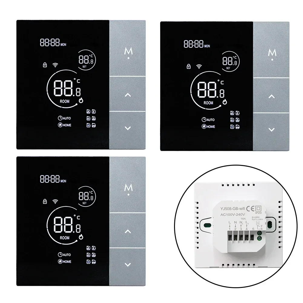 Touch Controlled Intelligent Heater With Remote Access Features & Compatibility For Popular Voice Assistants Like For Tuya/