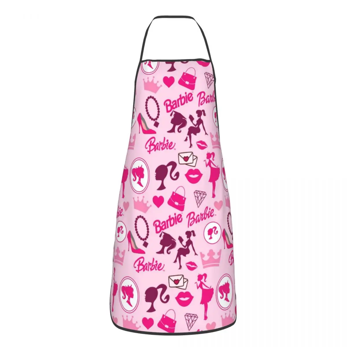 Custom Unisex Barbie Kitchen Chef Cooking Baking Apron Women Men Tablier Cuisine for Painting