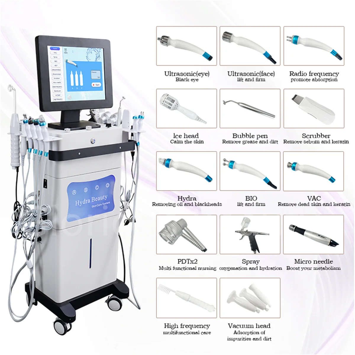 

Многофункциональный 14 в 1, гидроотбеливающий уход за кожей, косметический аппарат, антивозрастное укрепляющее устройство для ухода за кожей, машина для ухода за лицом