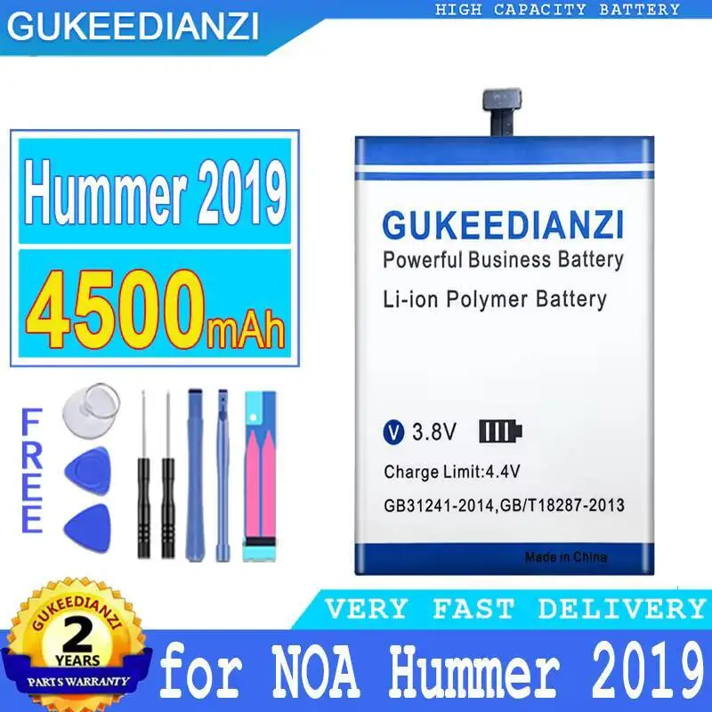 

Аккумулятор мобильного телефона емкостью 4500 мАч для Noa Hummer 2019 Прочный