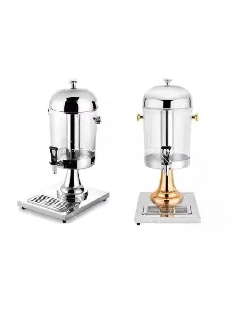 Hotel Catering Stainless Steel 8L Self-service Milk Soda Tea Cold Drink Machine Water Dispenser Beverage Juice Machine