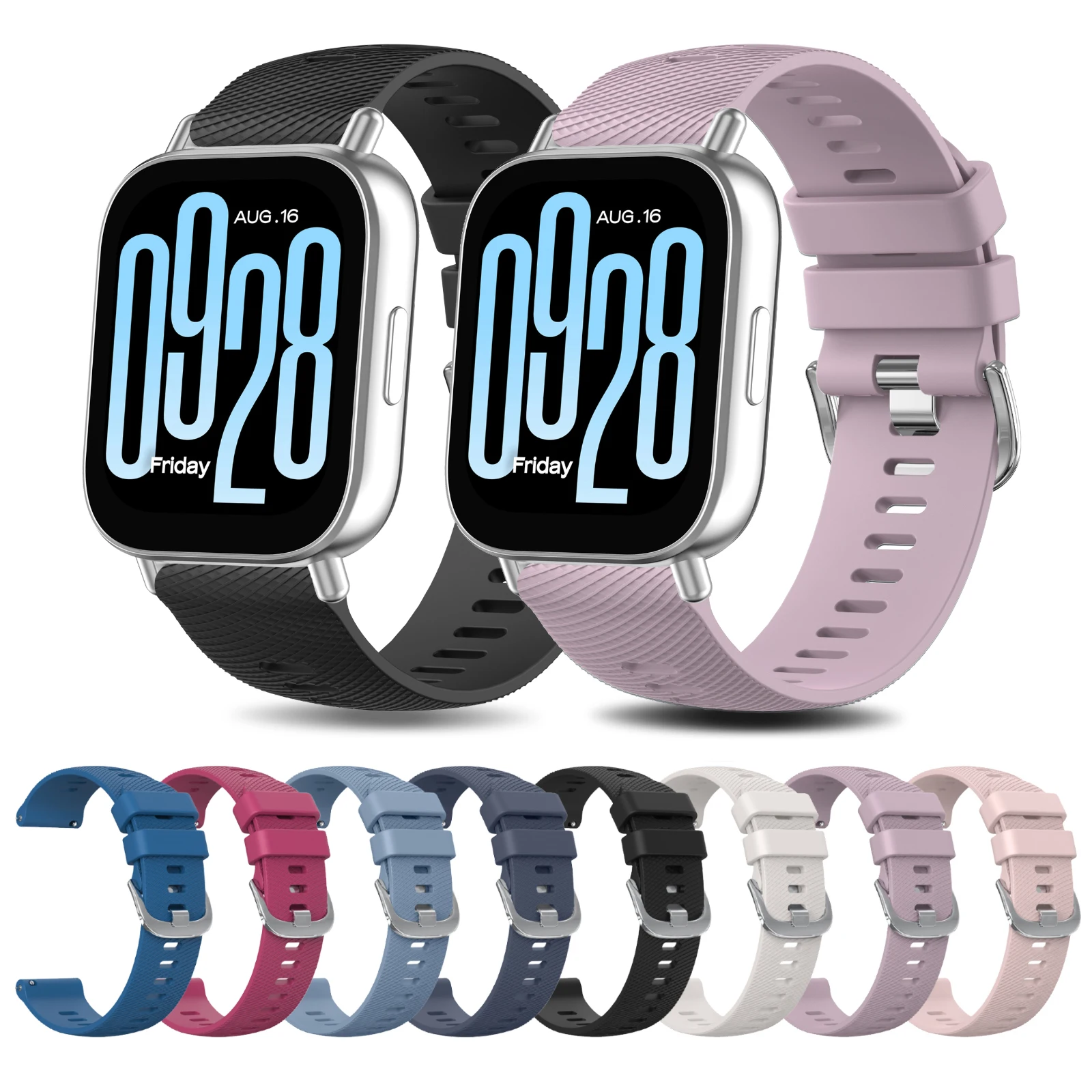 Силиконовый ремешок 22 мм для Redmi Watch 5 Active/5 Lite/3 Active/3 Lite, ремешок для Xiaomi Watch S2 S3 S4/S1 Active/S1 Pro, браслет