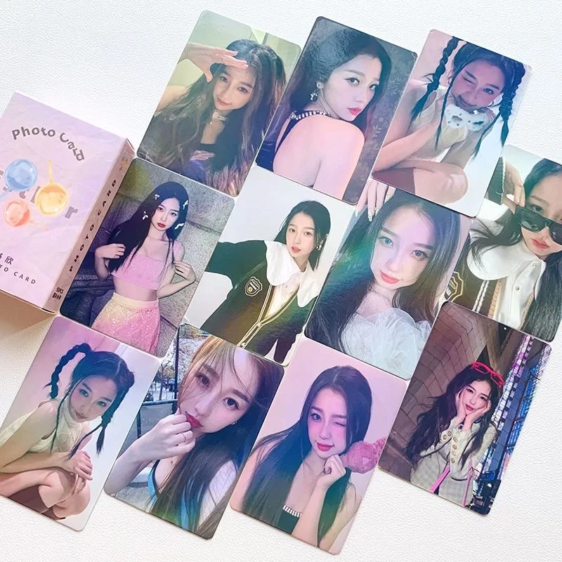 50 Pcs/Set Esther Yu Shuxin Laser Lomo Card My Journey To You Photo Card, Mini Collection Cards Cosply Gift