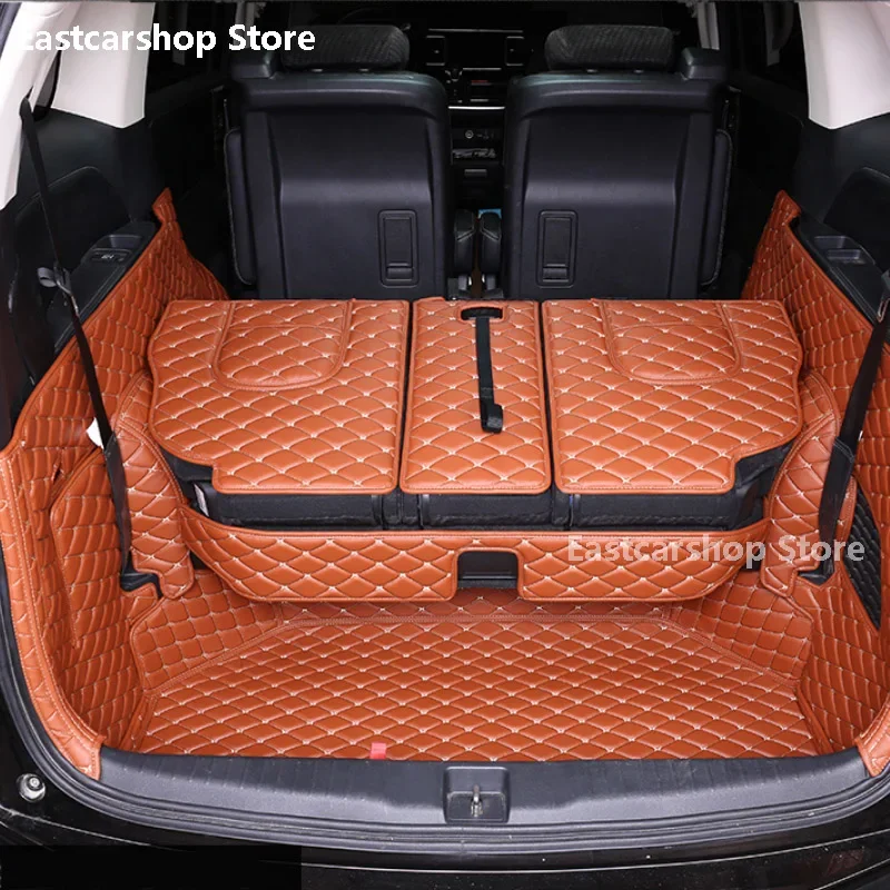 

For Honda Odyssey 2021 2020 2019 Car All Inclusive Rear Trunk Mat Boot Liner Tray Protective Pad Cover Mat 2018 2017 2016 2015