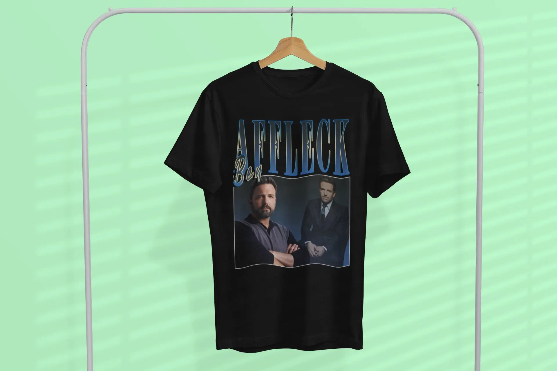 Ben AFFLECK shirt Vintage 90s Box Office Movie T art bootleg top tee SweaT Womens