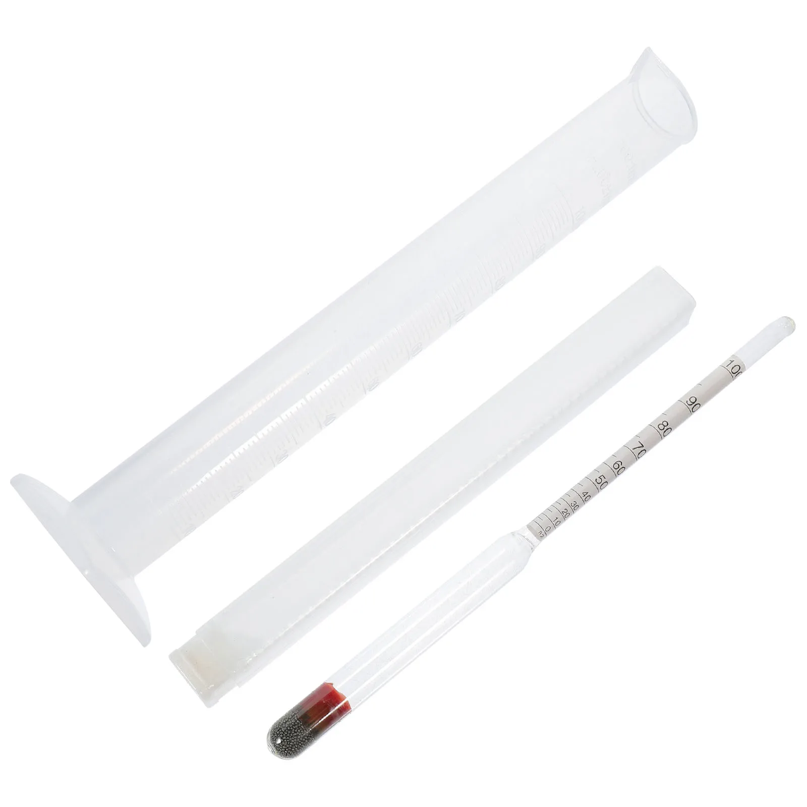 

Triple Scale Alcohol Hydrometer Meter Making Supplies Beginner Kit Precision Tester Beer Distilling Tools