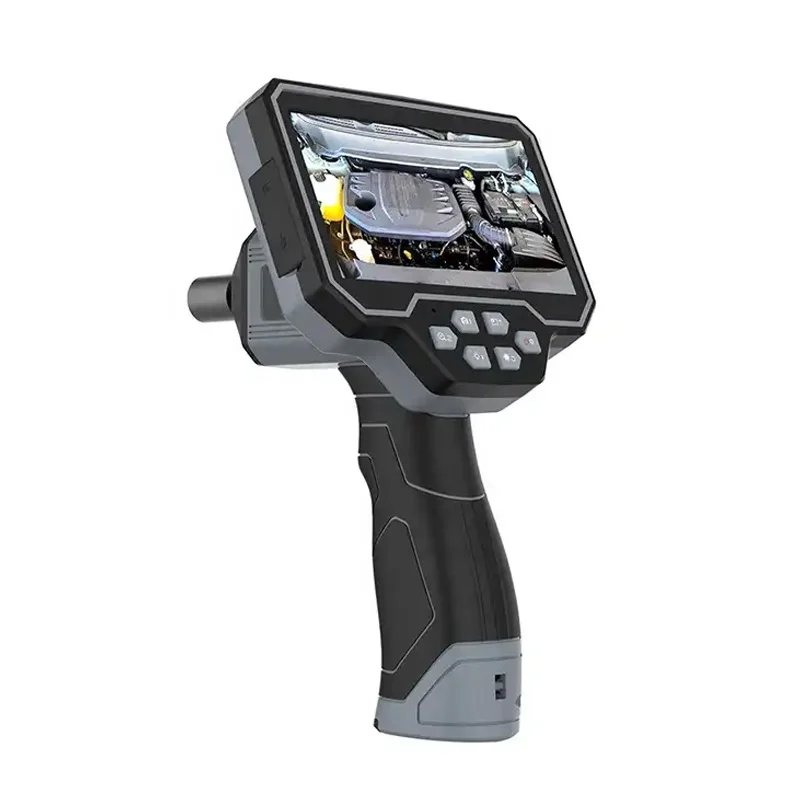 

1080P HD 5" LCD Vehicle Edoscope - Waterproof Inspection Cmera with SD/Cloud Storage, Handheld Industrial Borescope