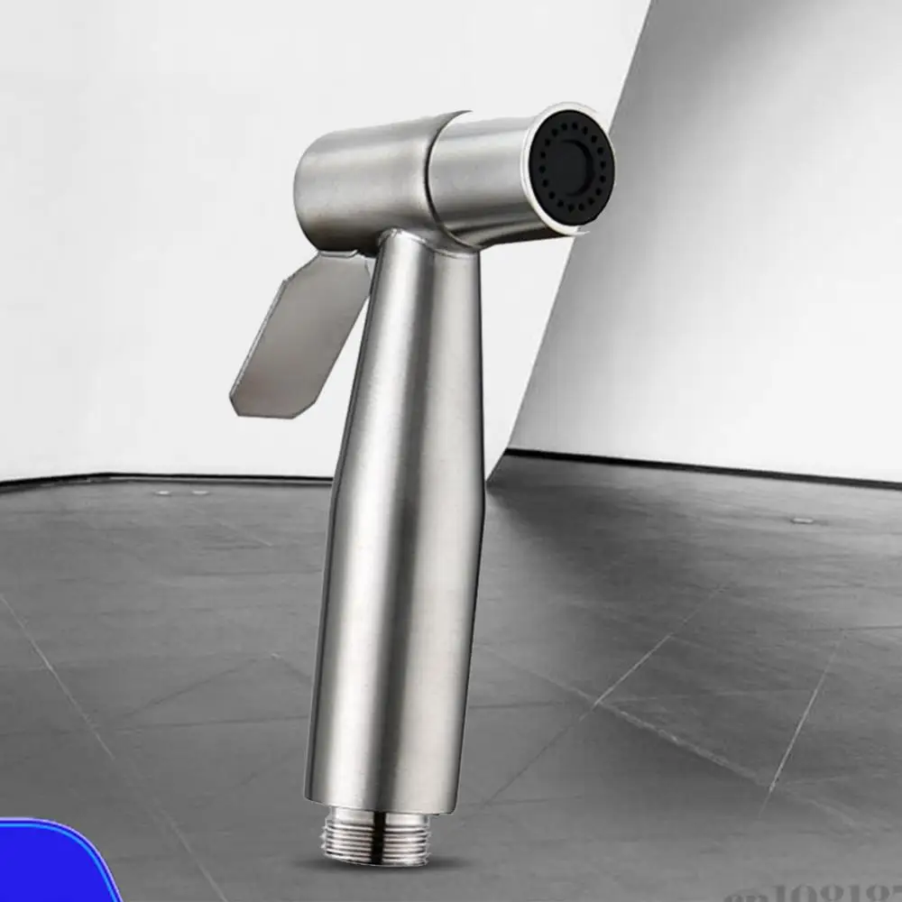 

Stainless Steel Bidet Hand Shower Wear Resist Wash Bidet Faucet Spray Self Cleaning Bidet Sprayer Set for Bidet Toilet Shower