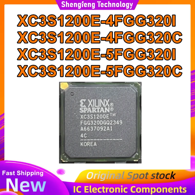 

XC3S1200E-4FGG320I XC3S1200E-4FGG320C XC3S1200E-5FGG320I XC3S1200E-5FGG320C Чипсет BGA IC Новый на складе