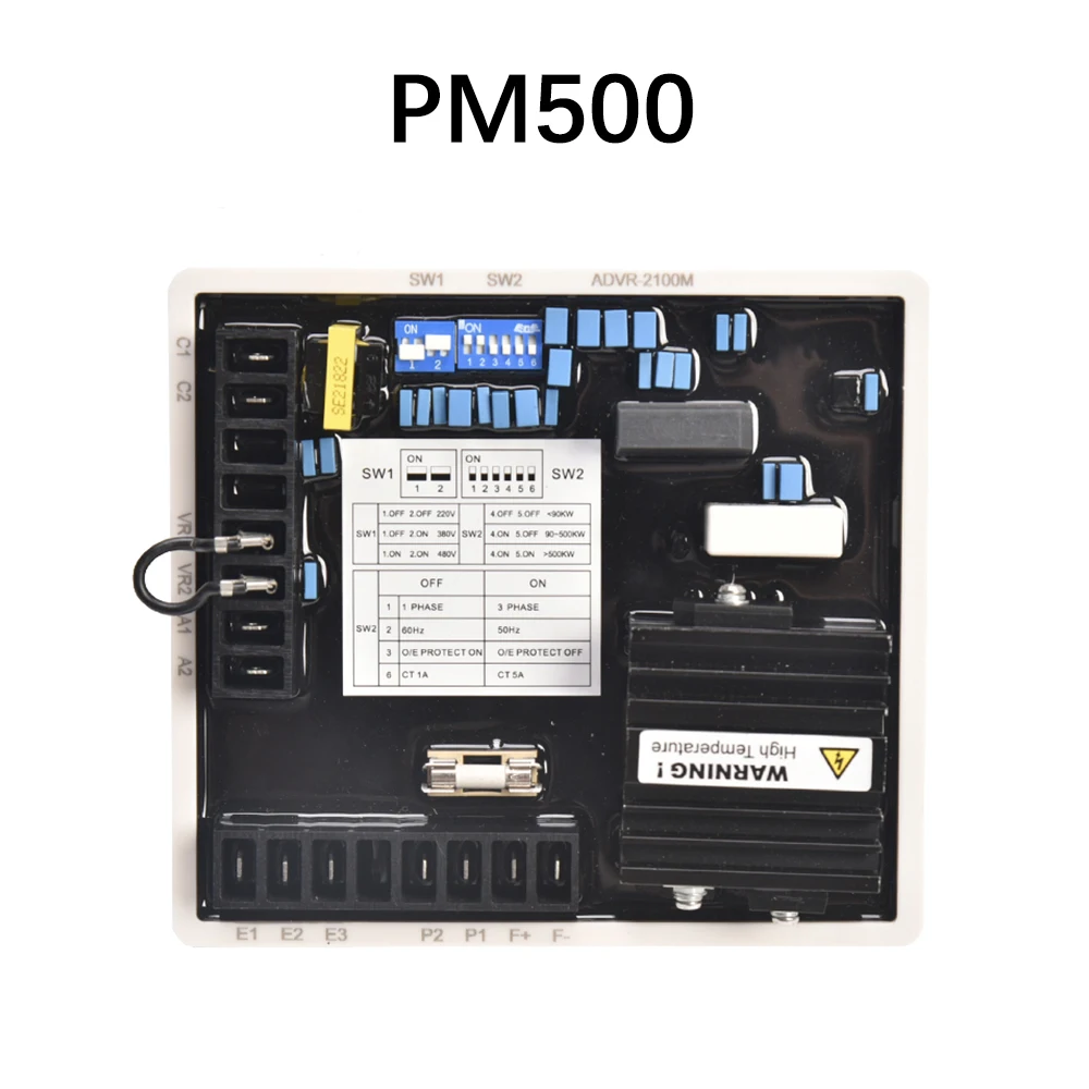 PM500 Board ADVR-2100M Automatic Excitation Regulator AVR EA15A3H Replacement Top Quality Stabilizer Marathon Copy Spare Parts