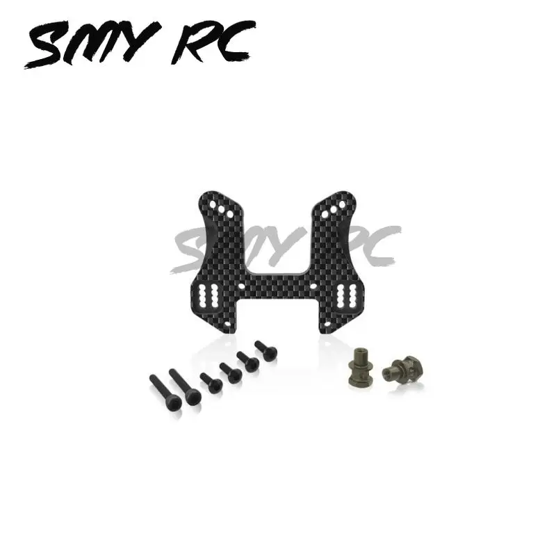 Original Smyrc TO-247-MP11 Graphite Front/Rear Shock Tower for Kyosho MP11 – Lightweight Durable RC Upgrade Part