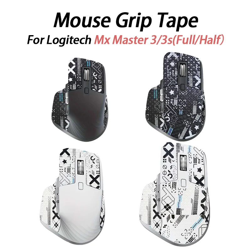 Mouse Grip Tape For Logitech Mx Master 3 3s Wireless Mouse Sticker Lizard Skin Suck Sweat Non Slip Pre Cut Easy Install No Mouse
