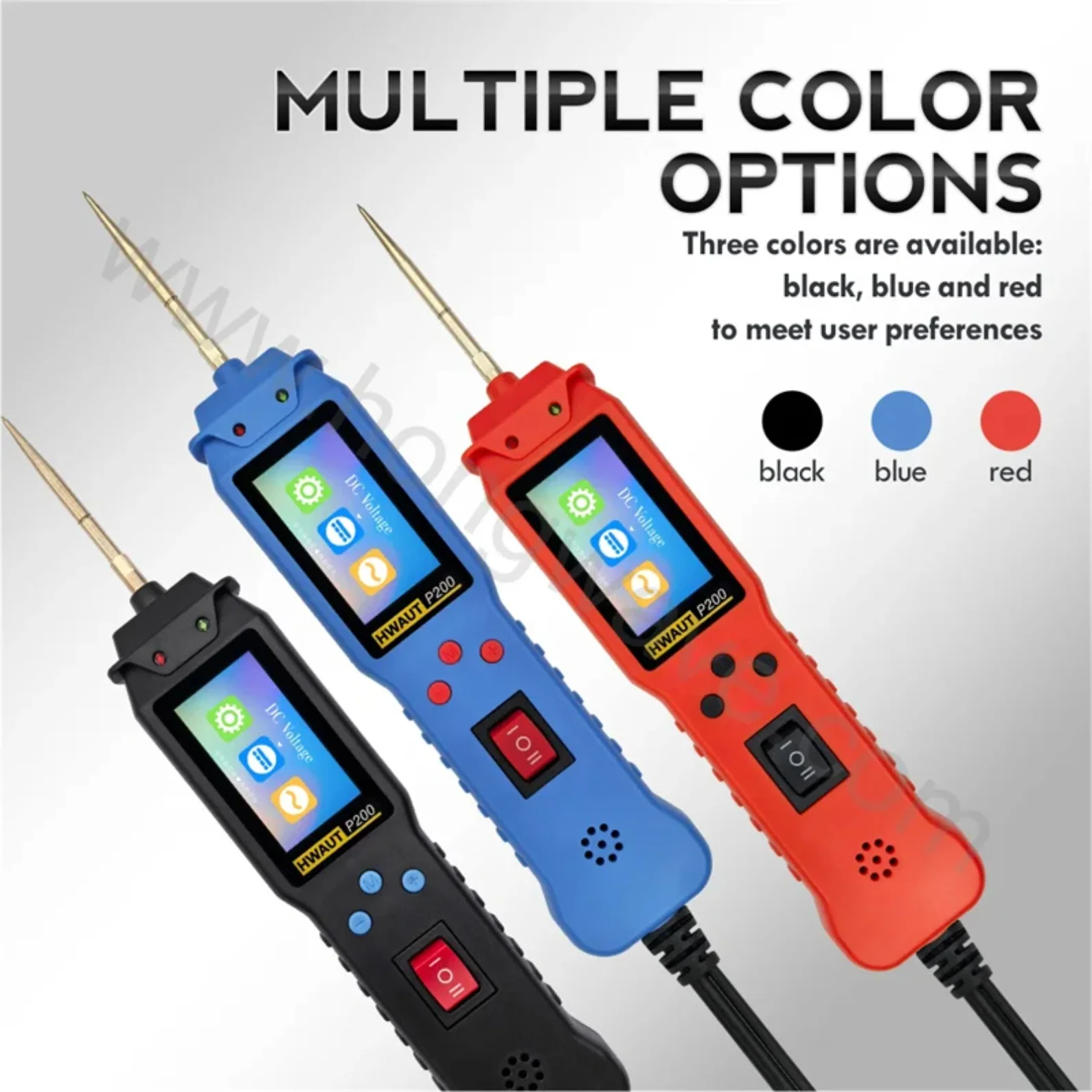 

Powerprobe Electrical System Diagnostic Tool Motorcycle Automotive Circuit Tester Power Circuit Probe Kit 12-24V