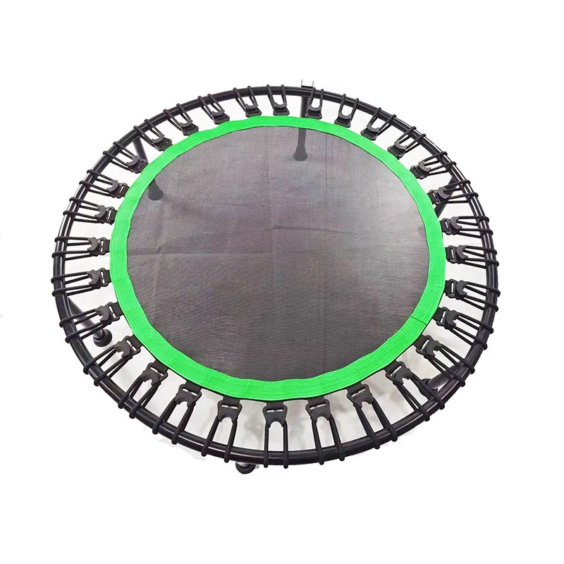 

High Quality Indoor Foldable Kids Fitness Round Trampoline Mini Gymnastic Jumping Hexagon Shock-absorbing For Daily Use