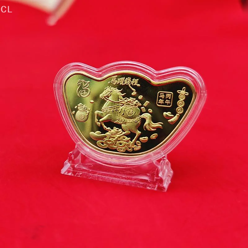 

Year Of The Horse 2026 Commemorative Coin Chinese Zodiac Souvenir Coin Gift