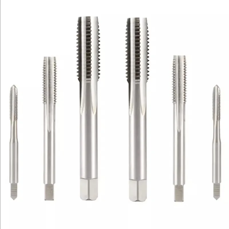 1PCS HSS Right Hand Taps Metric Fine Straight Grooved Flute Tap for M7 M8 M9 M10 M11 Thread Sizes X2.5/X2/X1.75/X1.5/X0.5