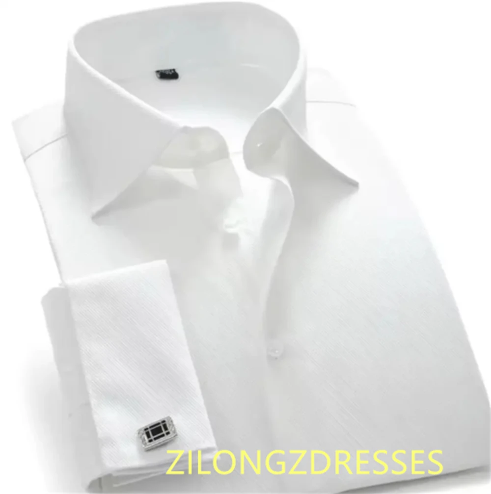 فستان سهرة رسمي من الجيرسيه الأبيض بأزرار رائعة وأكمام طويلة فساتين العودة للوطن الحديثة للمناسبات الخاصة #1