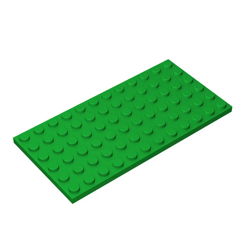 10 Stück 3028 Platten 6 x 12 Steine Sammlerstücke Modulare GBC Spielzeuge für Technische MOC-Sets Kompatible Geschenke Bausteine – Detail 2