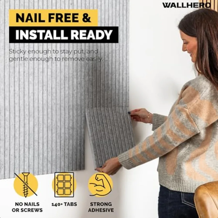 لوحة الفلين المكتبية مقاس 59 بوصة × 36 بوصة 15 عبوة من البلاط لـ Wall Tac Board لوح لباد كبير واقي الحائط للوحة رمي السهام شريحة رخامية رمادية #3