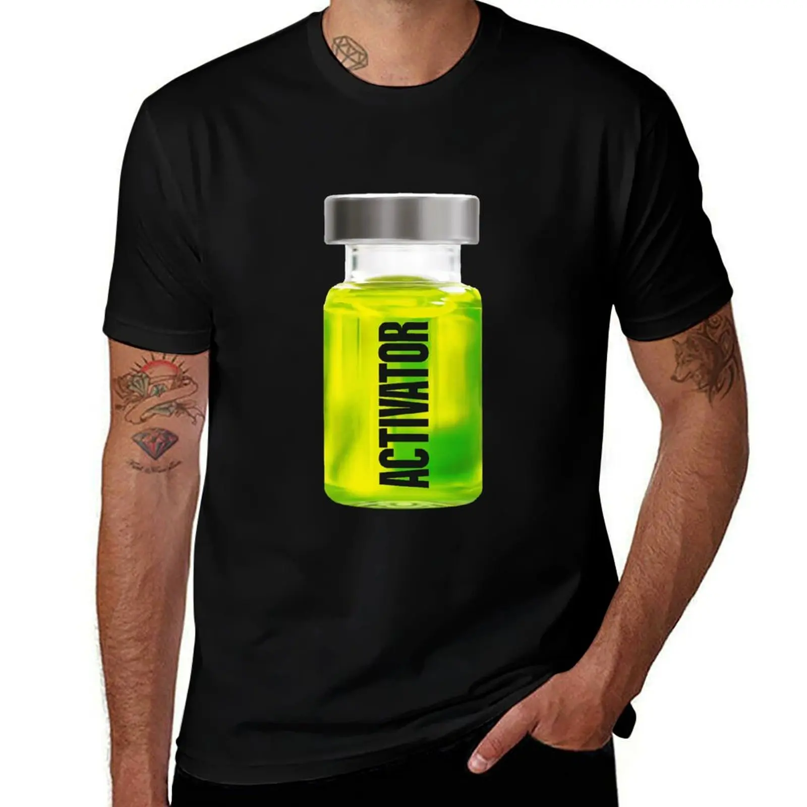 

Футболка The Substance Activator, незаменимая футболка, мужские хлопковые мягкие футболки