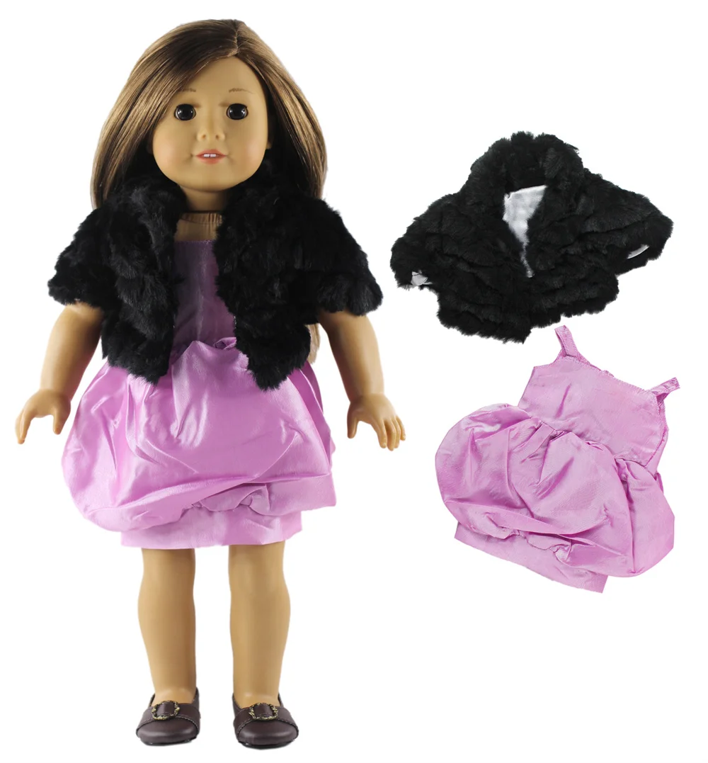 1 Set schöne Freizeitkleidung Puppenkleidung für 18-Zoll-amerikanische Puppen Viele Stile zur Auswahl A90 – Detail 3