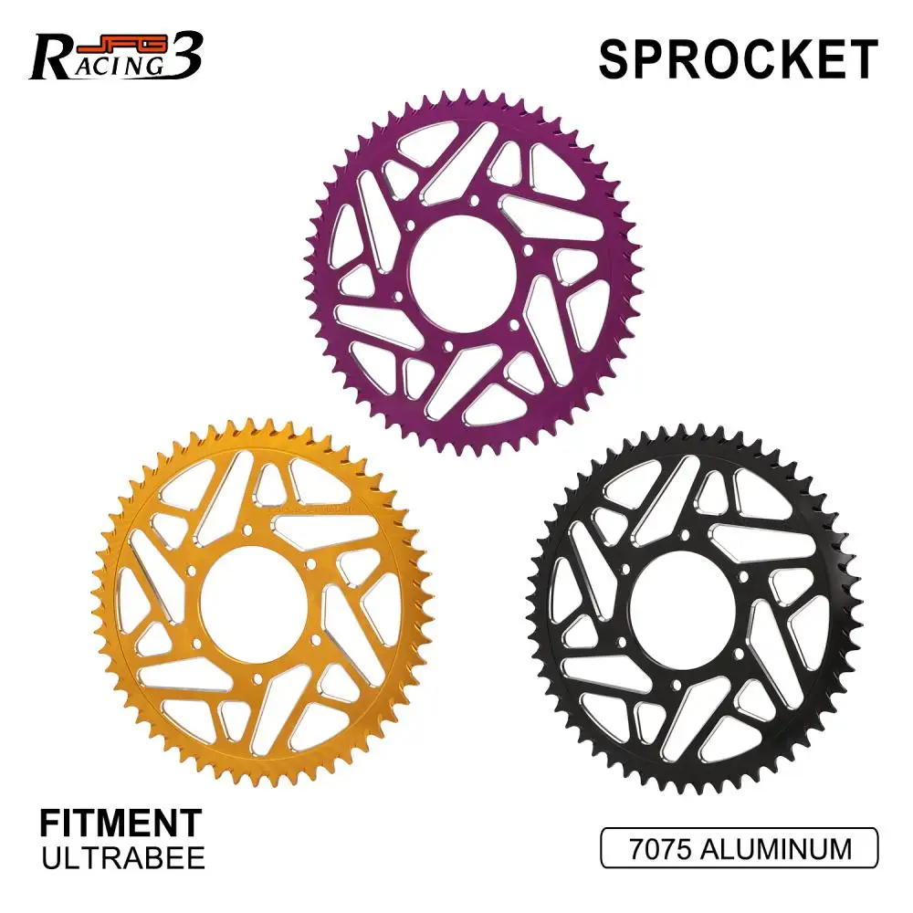 

Motorcycle Accessories 54T Rear Chain Sprocket For Sur Ron Sur-ron Surron Ultra Bee Ultrabee Electric Dirt Pit Bike Aluminum