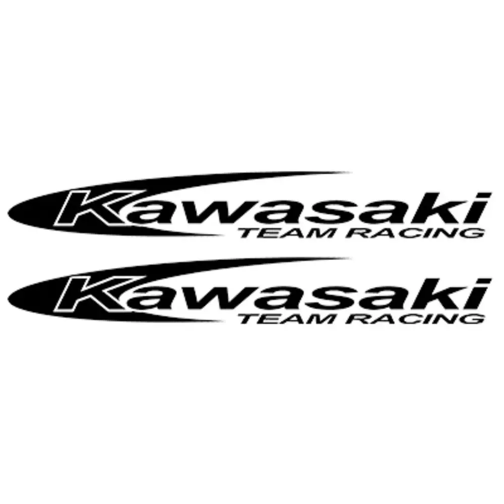 Motorcycle Modification Stickers Kawasaki TEAM RACING Waterproof Decorative Decals