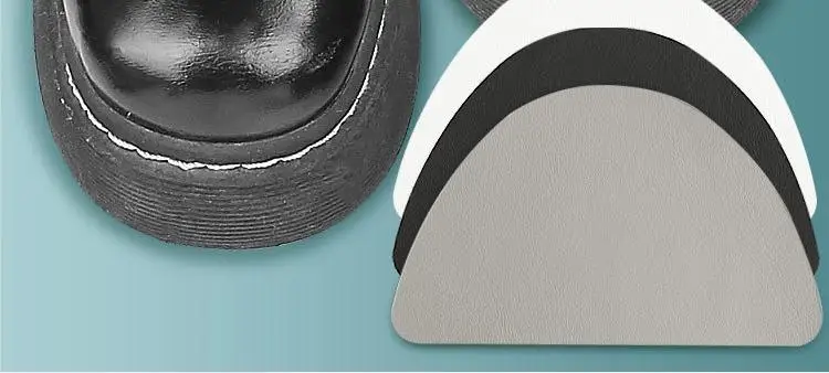 Fersenschutz, selbstklebende Reparaturprodukte, Sportschuhe, Reparatur von Leder, das an der Ferse beschädigt ist, 4 Stück/8 Stück. – Detail 2