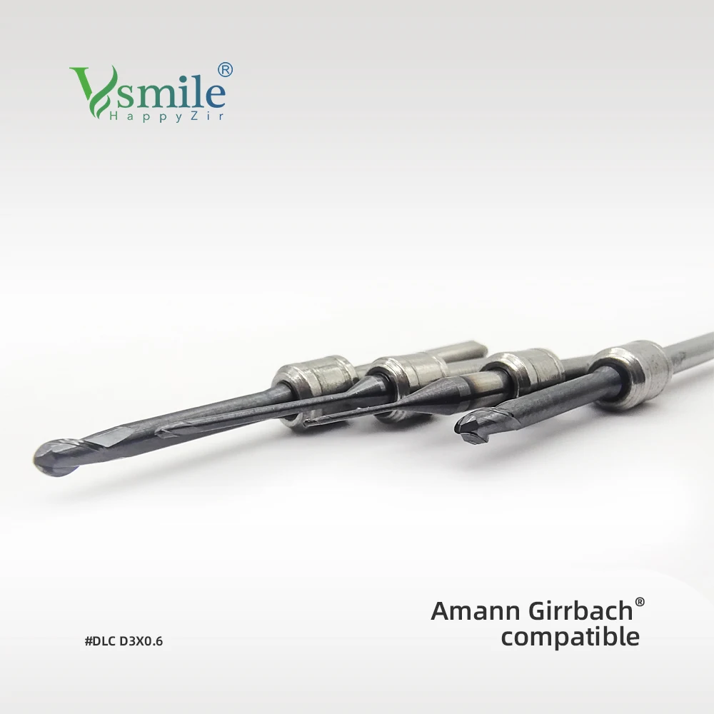 Amann Girrbach Milling Burs for CADCAM System Compatible with Motion 2/3 Machine on Diamond Coating for Zirconia PMMA and Wax wiseup 1000ml electric spray gun cordless high power automobile steel coating air brush with compatible for 21v 1500mah battery