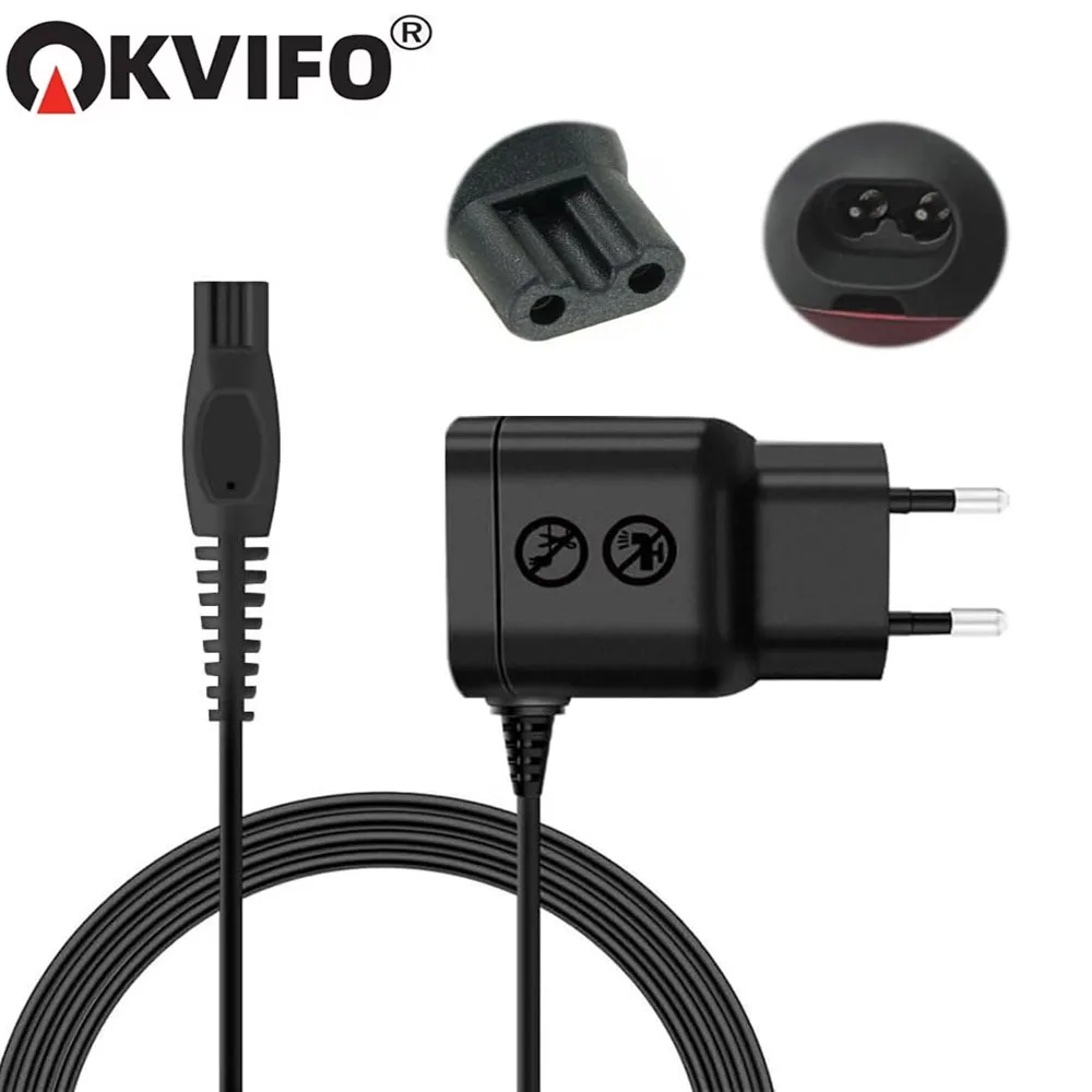 Cargador KVIFO 15V HQ8505 apto para afeitadora eléctrica Philip Norelco OneBlade QP6510 QP6520 QP6530 QP6531 QP6550 MG5750 MG7750 MG7770
