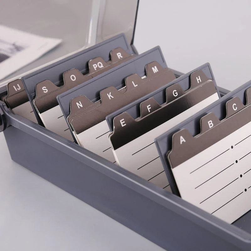 سعة كبيرة فهرس فهرس فهرس عمل بطاقة العمل مربع بطاقة تخزين بطاقة أو #2