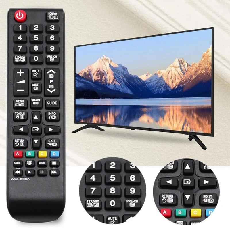 Controle Remoto Inteligente Universal, Uso para C TV Led Smart TV, A59-00786A