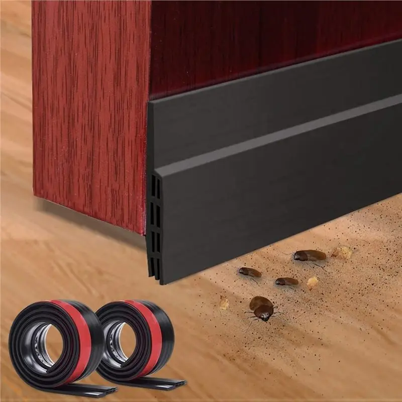 

Уплотнитель для дверей AC23 (для внутренних и наружных дверей) - 2 шт. - 39 дюймов - уплотнительная лента для дверей, защита от сквозняков и непогоды