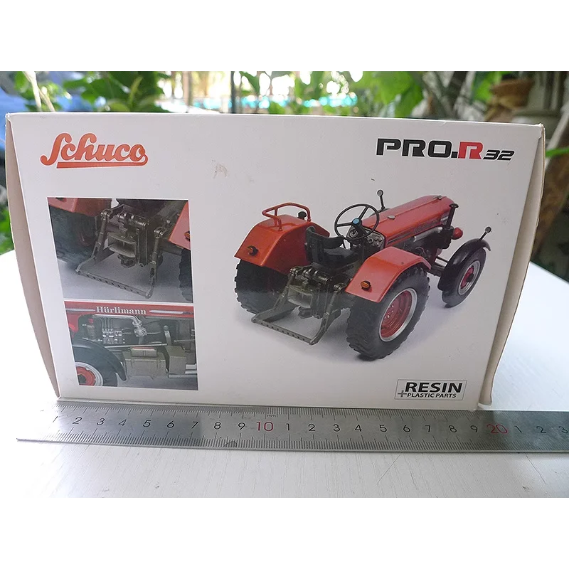Diecast SCHUCO Schaal 1:32 Hurlimann D 200 S. Rot Europese Landbouw Legering Tractor Model Collectible Toy Gift Souvenir Display