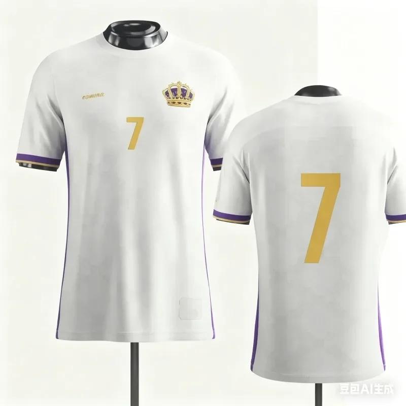 Family Matching 2026 New Cristiano Ronaldo Commemorative Football Jersey T-Shirt Adults Men's Kids Breathable Special Kit image 2