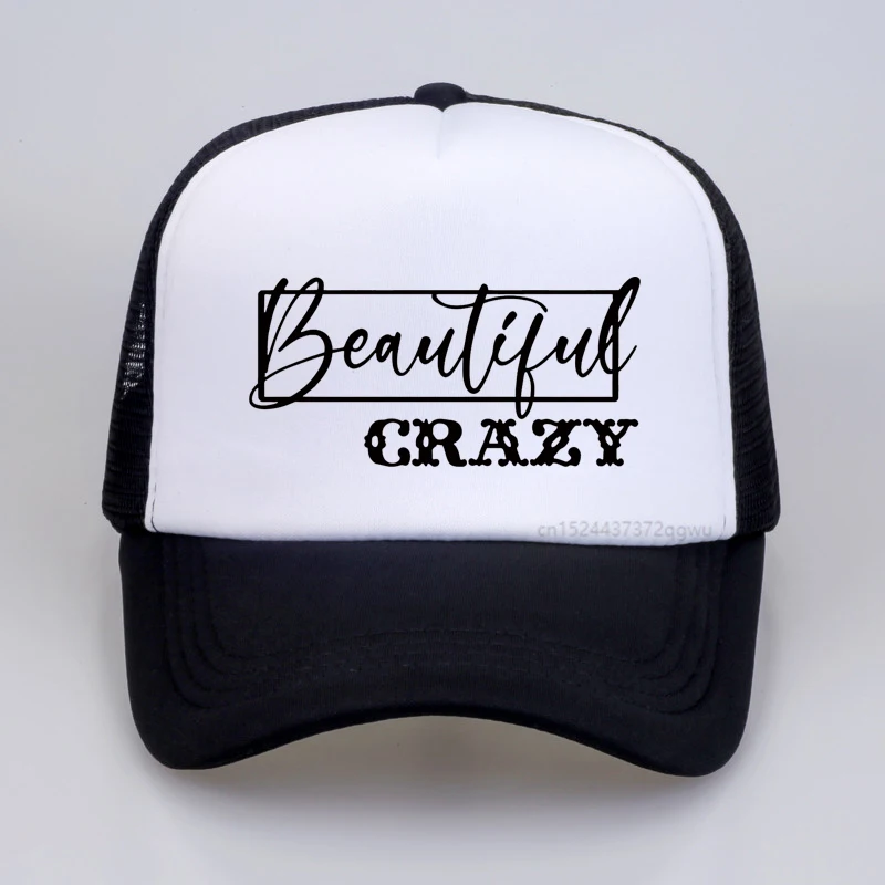 

Beautiful Crazy Print Women sun hat Women Funny Summer Casual adjustable Outdoor sports hat Girls Holiday Mesh breathable hats