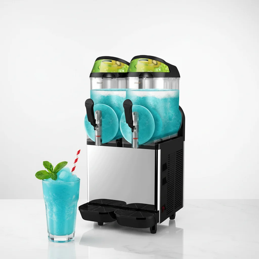 

Snow Melting Machine, Commercial Double-cylinder Snow Slime Machine, Fully Automatic Cold Drink Machine, Ice Cream Machine