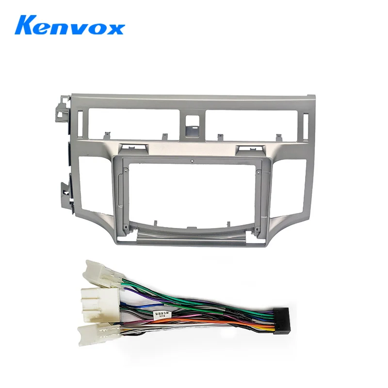 9 Inch Car Radio Fascia frame ForToyota Avalon 2008-2012 Android GPS Player Casing 2 Din Stereo Head Unit Dash Cover Panel