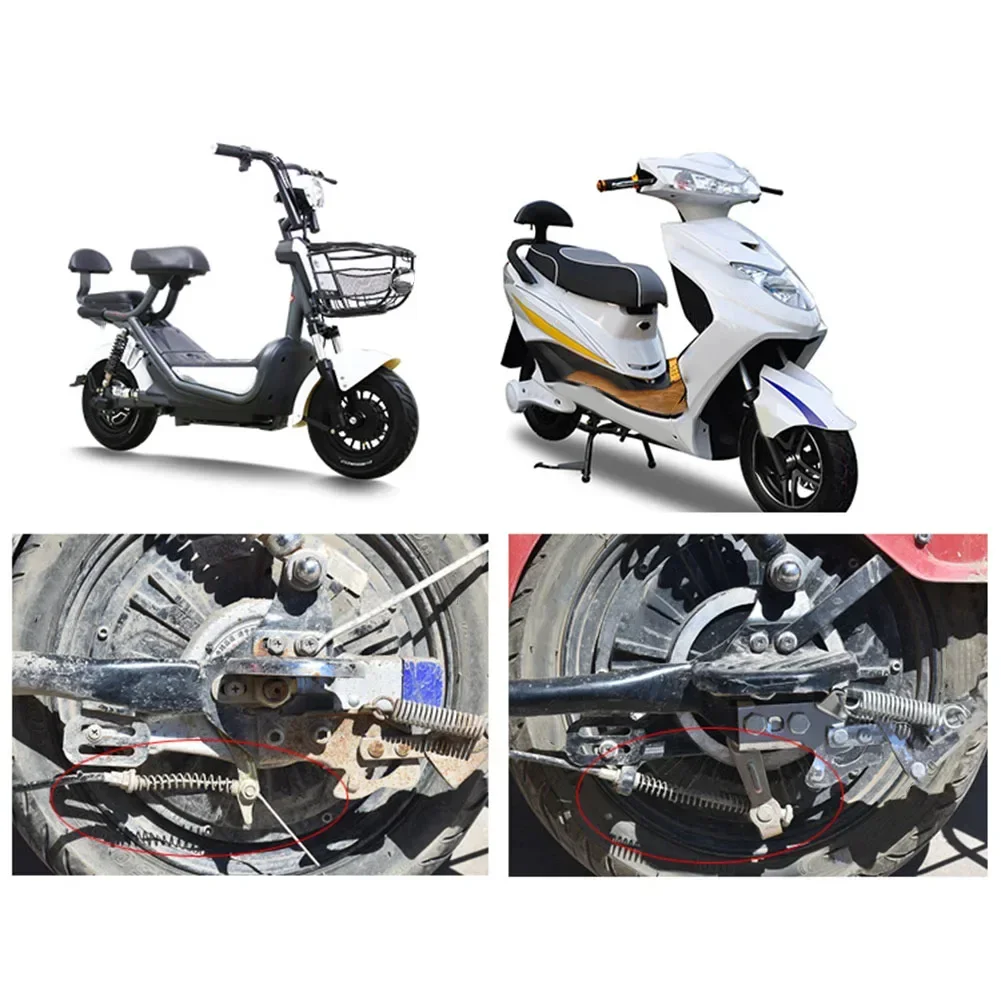 Front Drum Brake Line Electric Bike Rear Moto Ebike Electric Vehicle Brake Cable Compatible Ebike Rear Feature